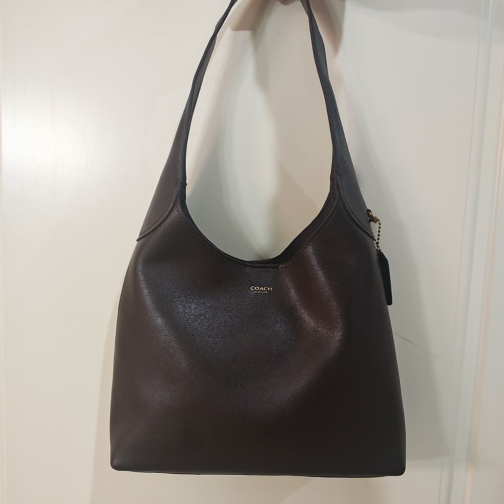 COACH Maple Leather Shoulder Bag